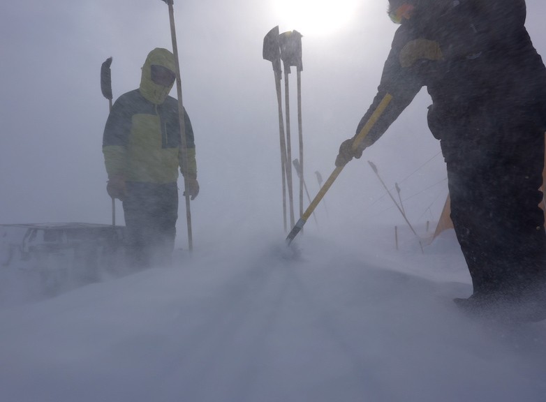 Digging out after a storm