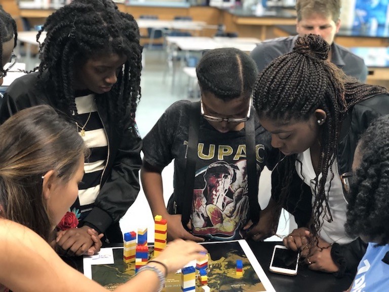 We will work with a group of high school students to build their literacies in polar science, climate science and systems science through the lens of our project.