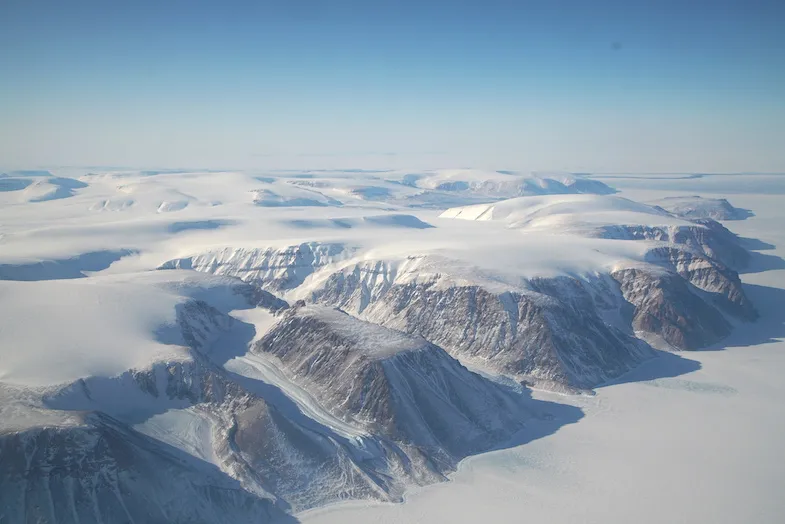 Edge of the ice sheet
